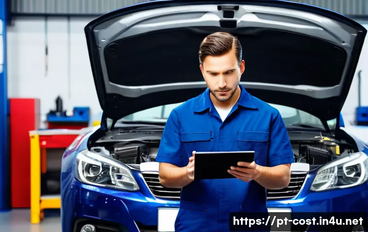 자동차 유지비 - **Prompt:** A highly skilled and trustworthy male mechanic, in his mid-30s, with a clean-shaven face...